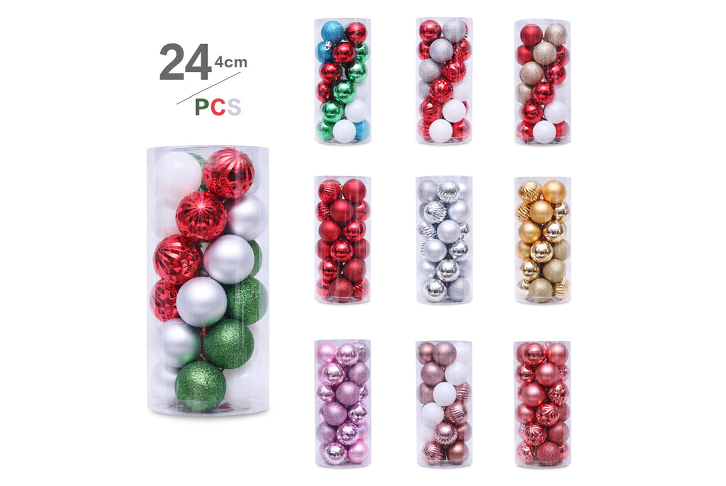 *Special Shaped Christmas Ball Pendant Set