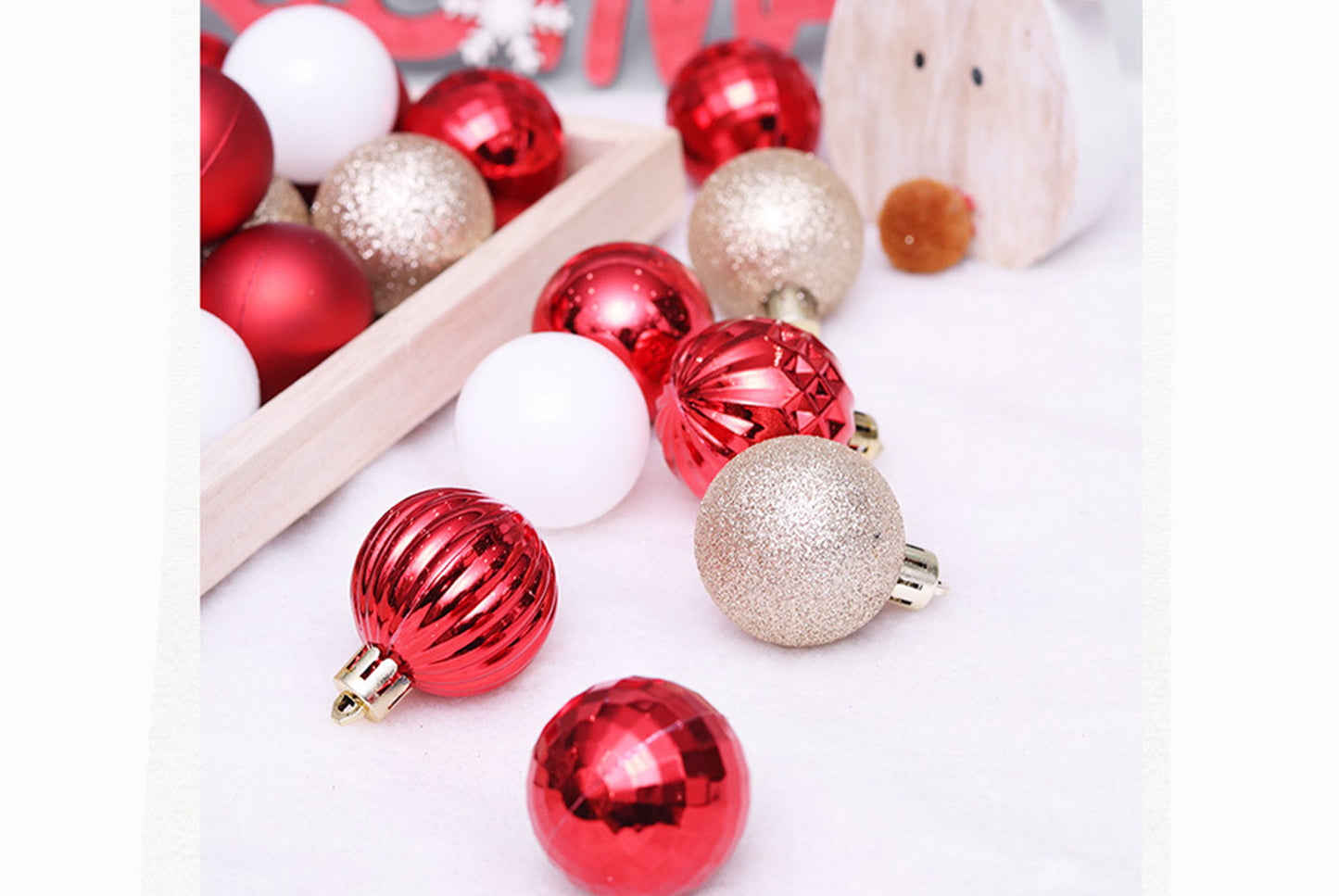 *Special Shaped Christmas Ball Pendant Set