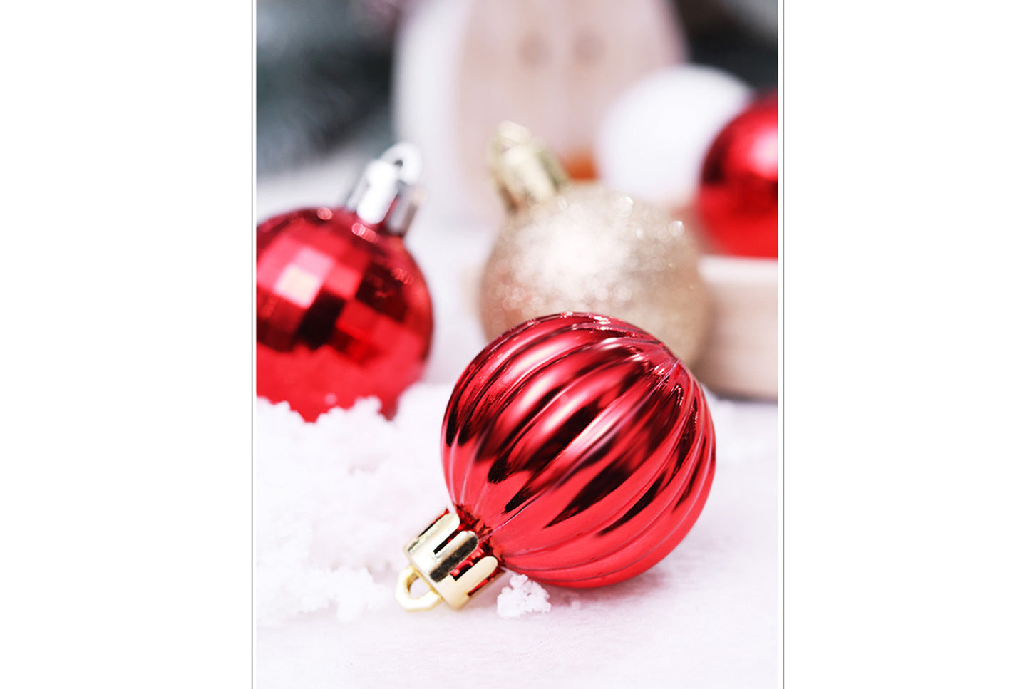 *Special Shaped Christmas Ball Pendant Set