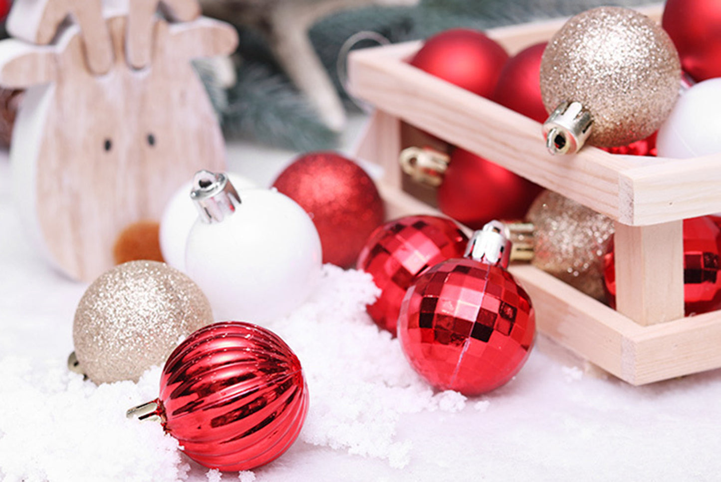*Special Shaped Christmas Ball Pendant Set