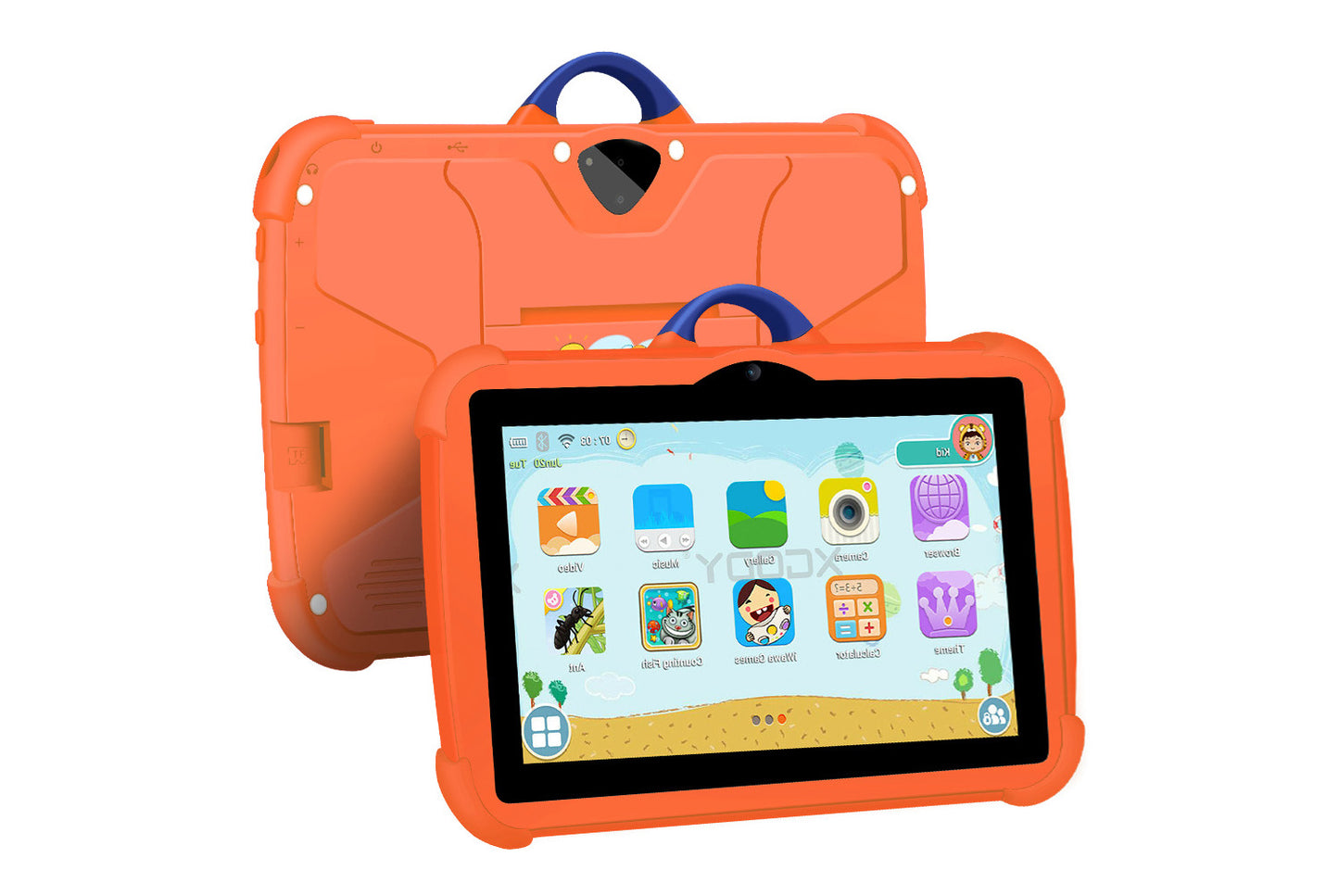 7-inch Kids' Tablet with Android 7.1, Shock-Resistant and Anti-Explosion Design