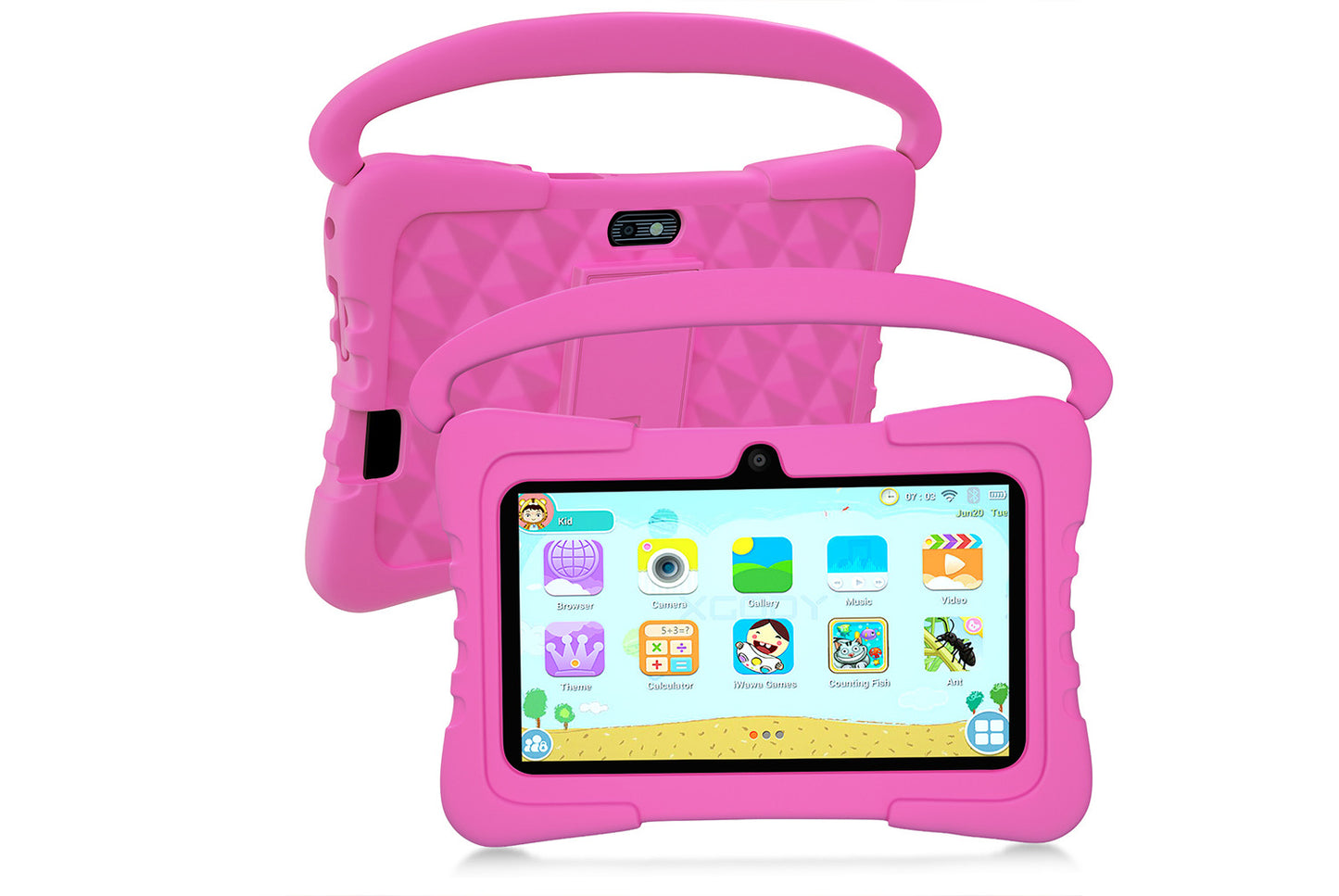 1+16GB Kids Tablet, Explosion-Proof Screen, Wi-Fi Version