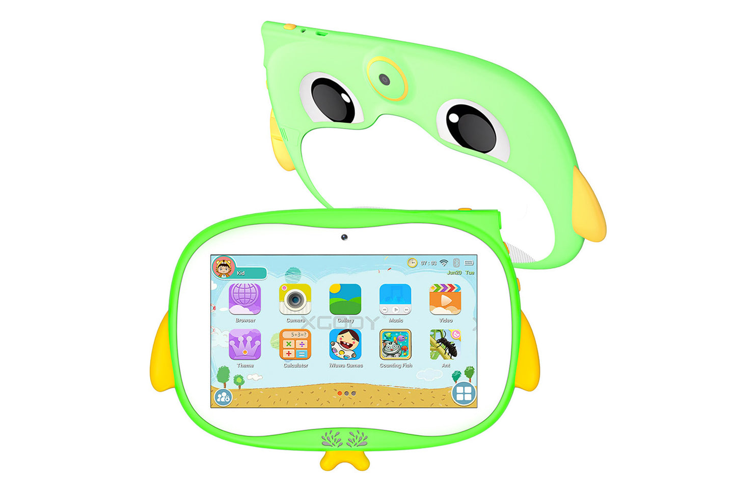 **7-inch drop-resistant children's tablet