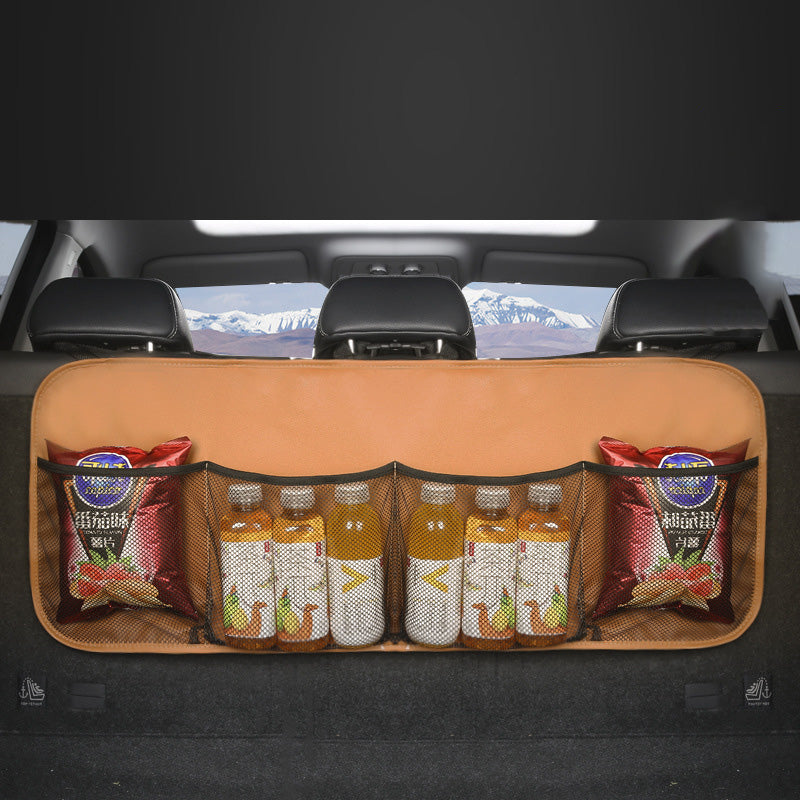 Car trunk storage bag