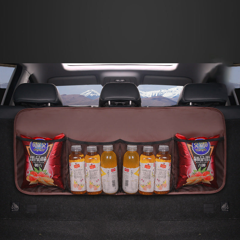 Car trunk storage bag