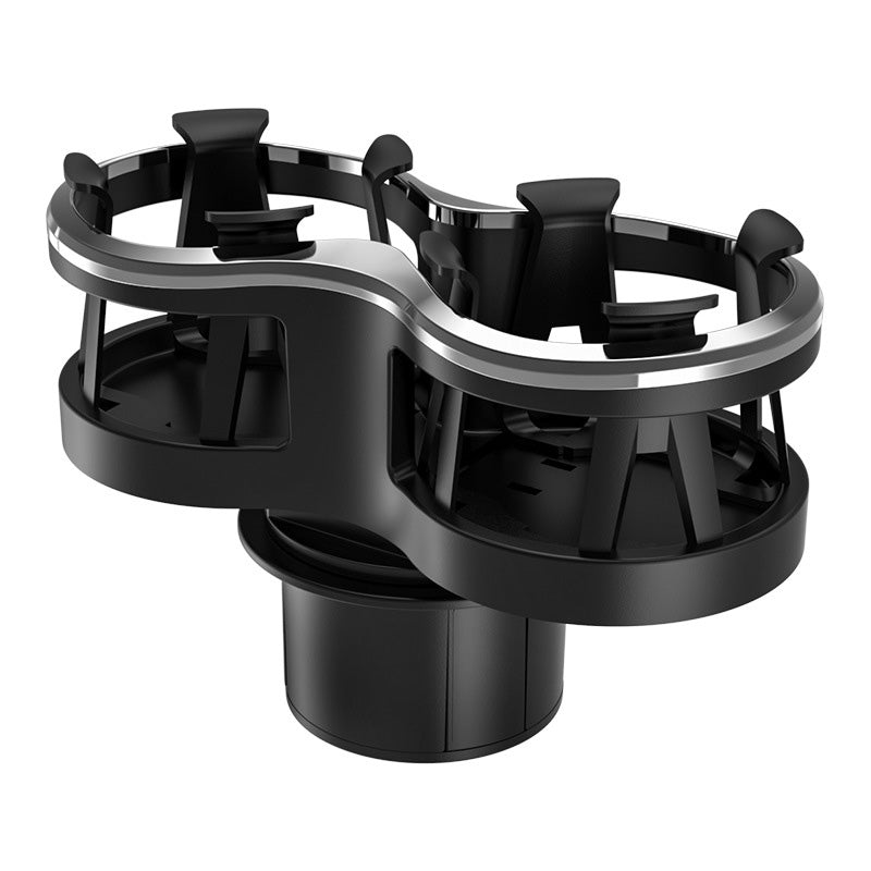 Car double-hole adjustable cup holder