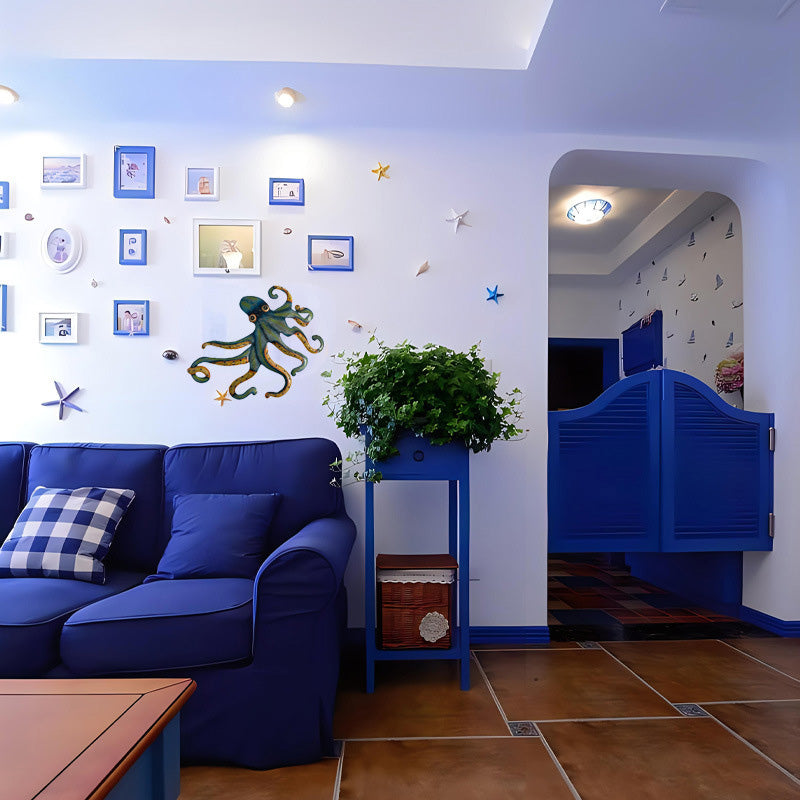 Laser Cut Octopus Wall Decor
