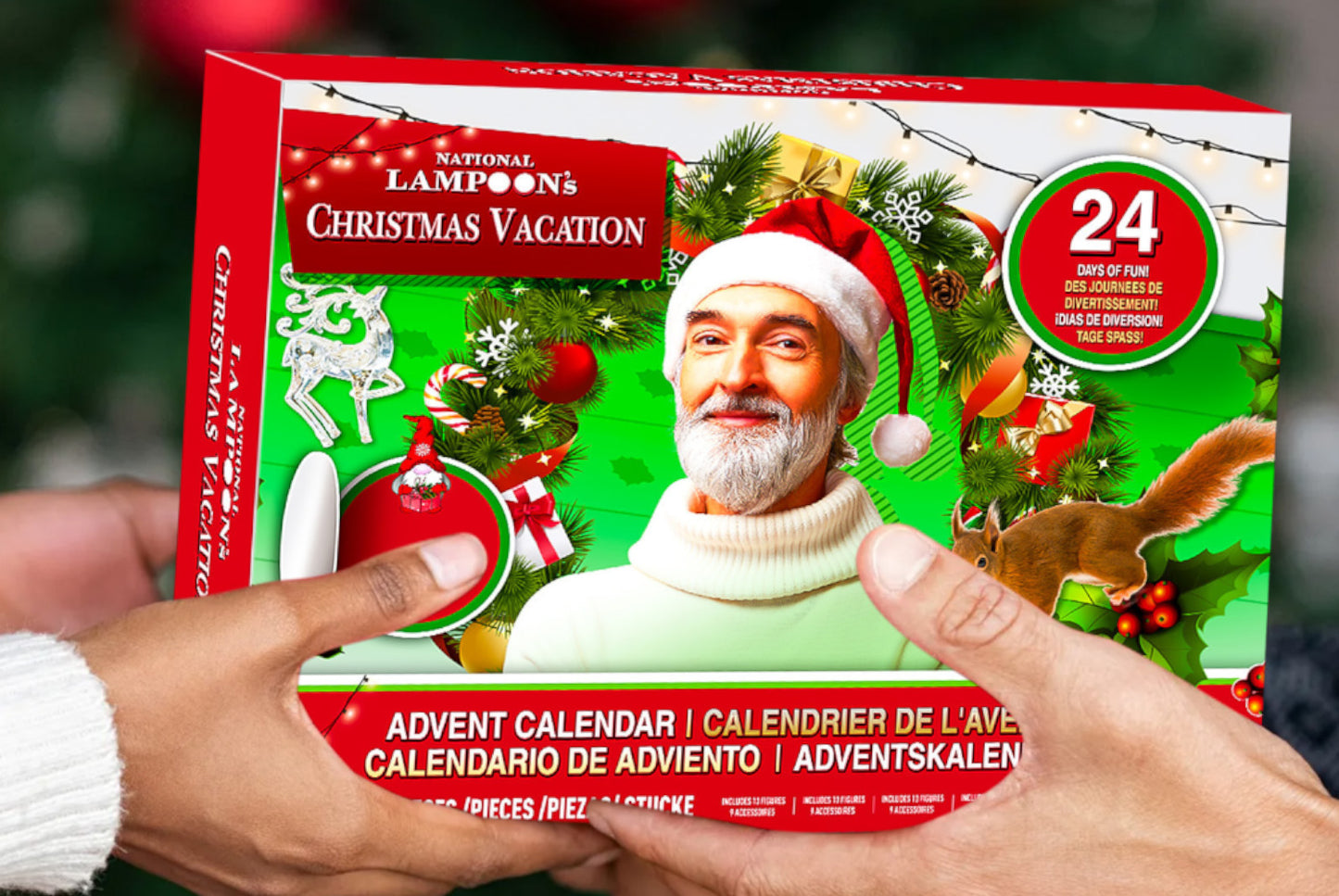 24-day countdown box for the Christmas holiday