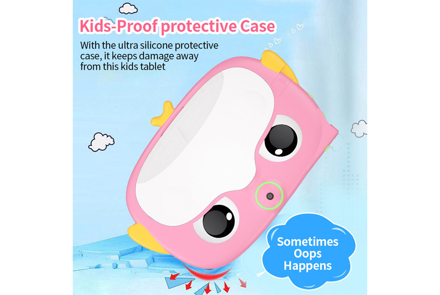 **7-inch drop-resistant children's tablet