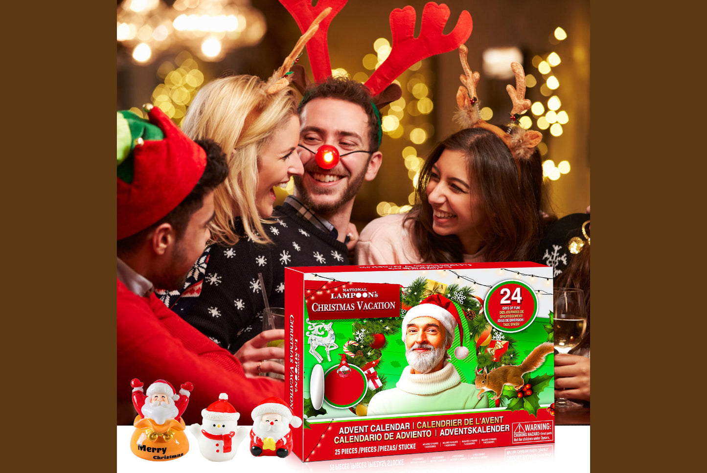 24-day countdown box for the Christmas holiday