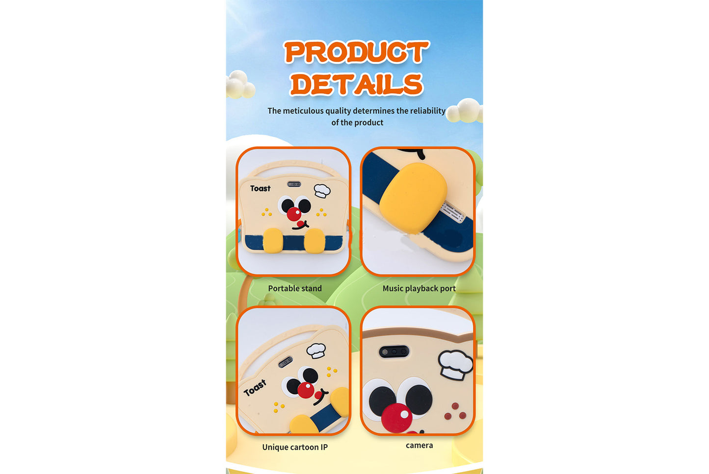 **8-inch Children's Learning Tablet 2+16GB Gift Box