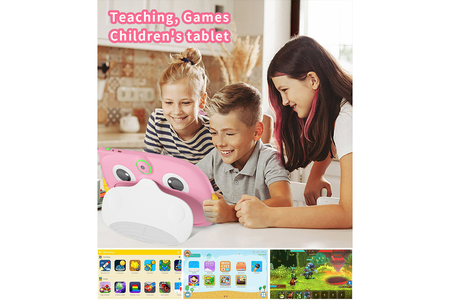 **7-inch drop-resistant children's tablet