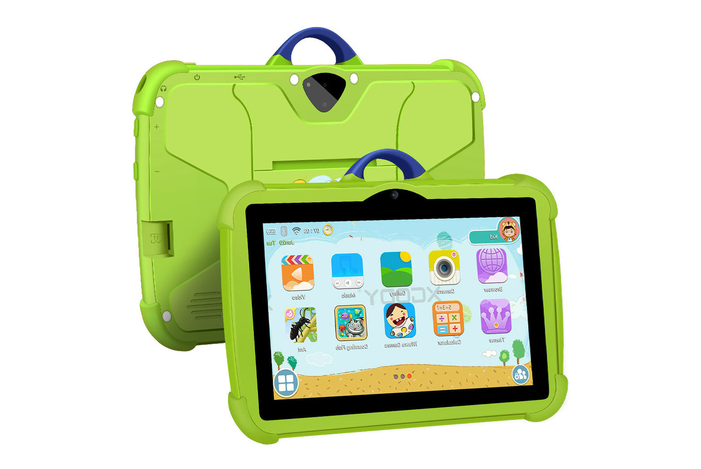 7-inch Kids' Tablet with Android 7.1, Shock-Resistant and Anti-Explosion Design