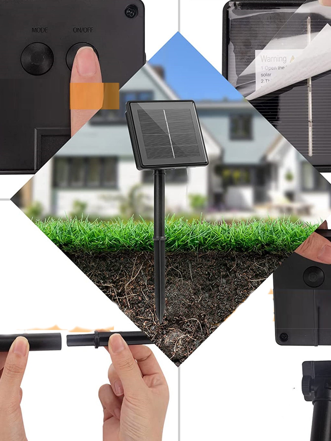 Solar remote control copper wire light string
