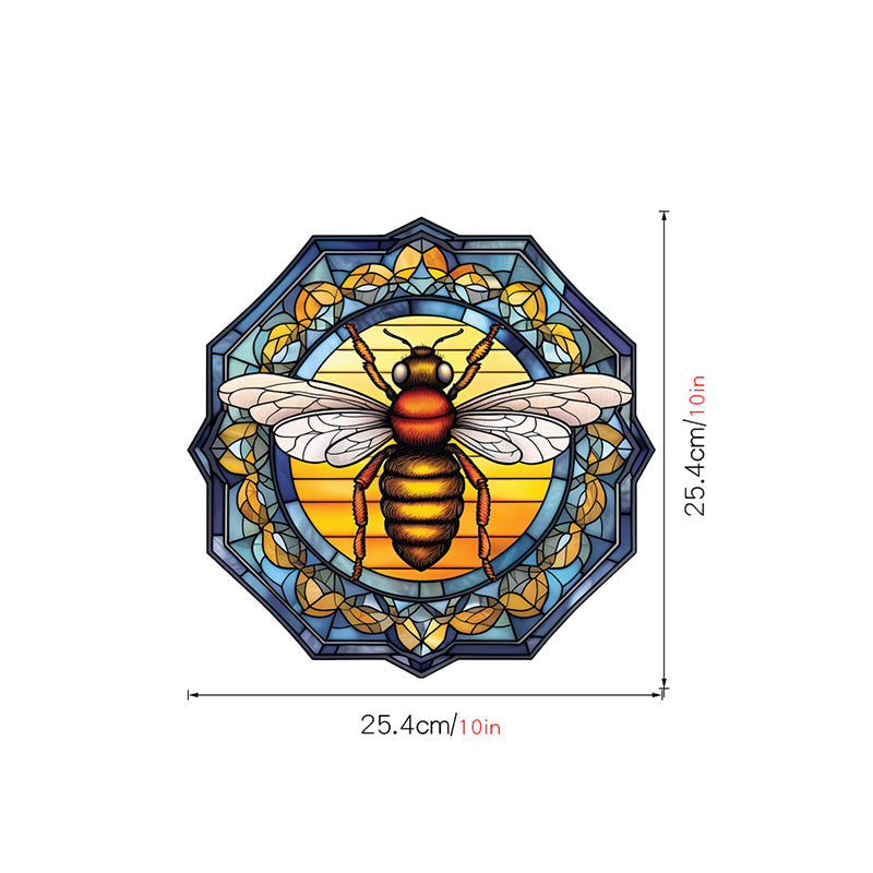 Bird strike warning stickers Colored static glass stickers