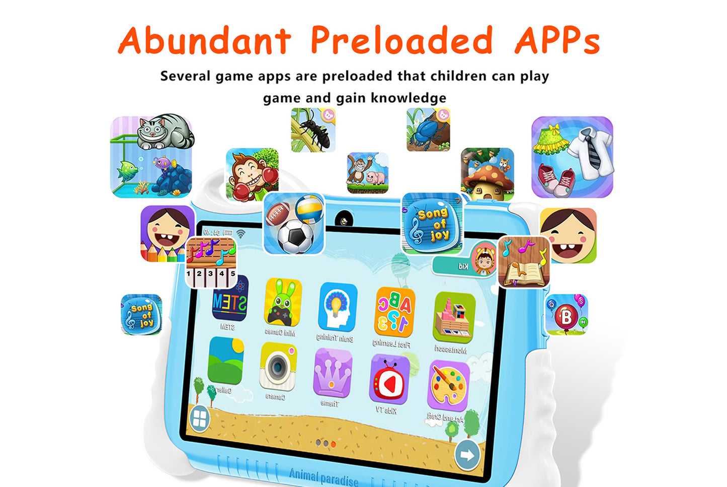 Android Kids Tablet 7-inch Wi-Fi Version Available in Three Colors