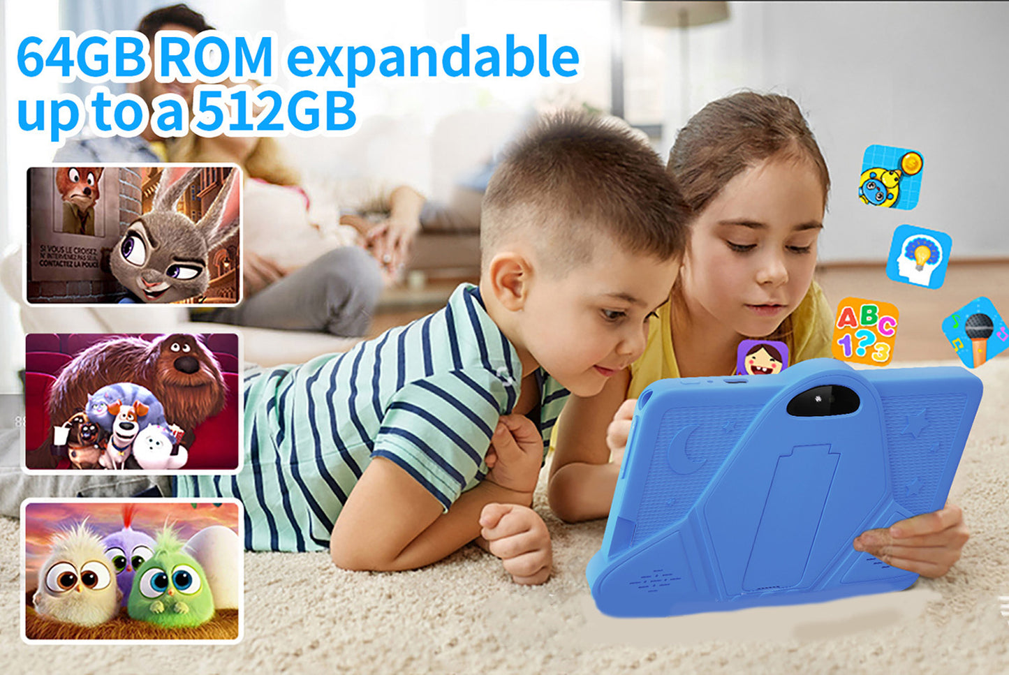 7-inch Android Kids Tablet WiFi Version (Two Colors Available)