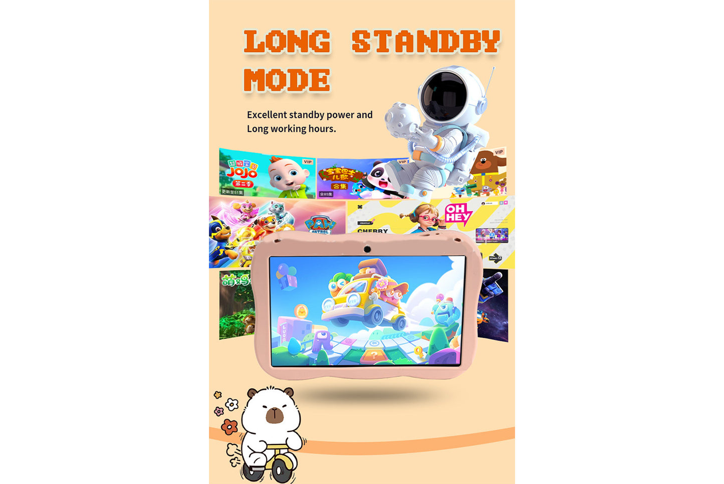 *8-inch Shockproof Children's Tablet