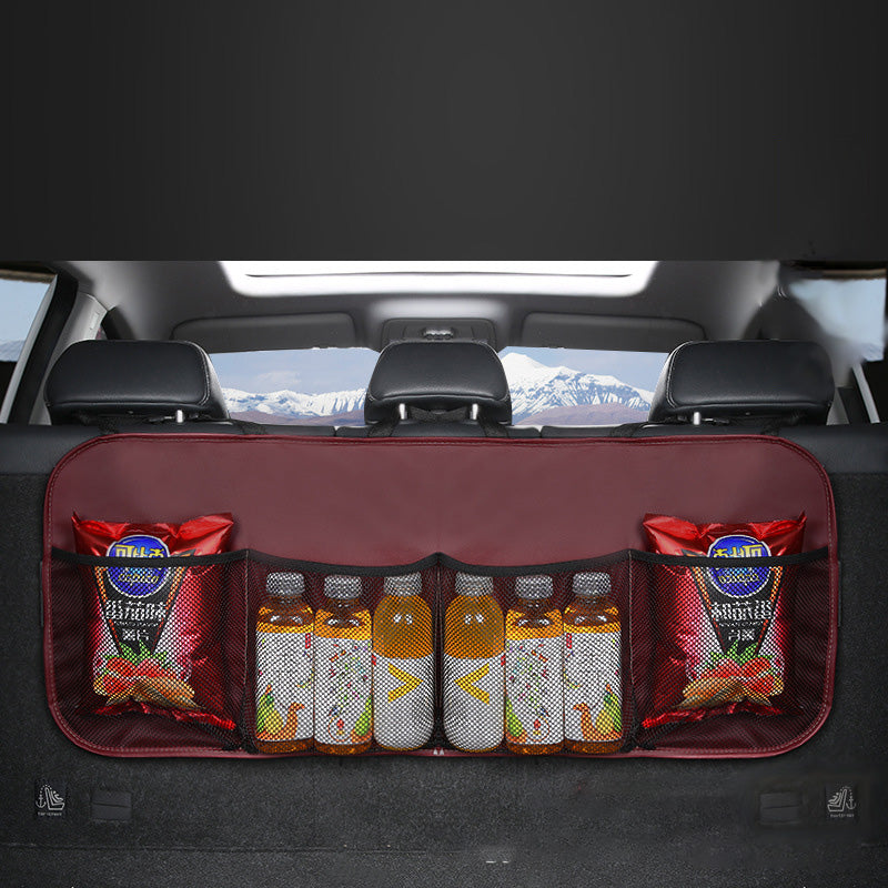 Car trunk storage bag