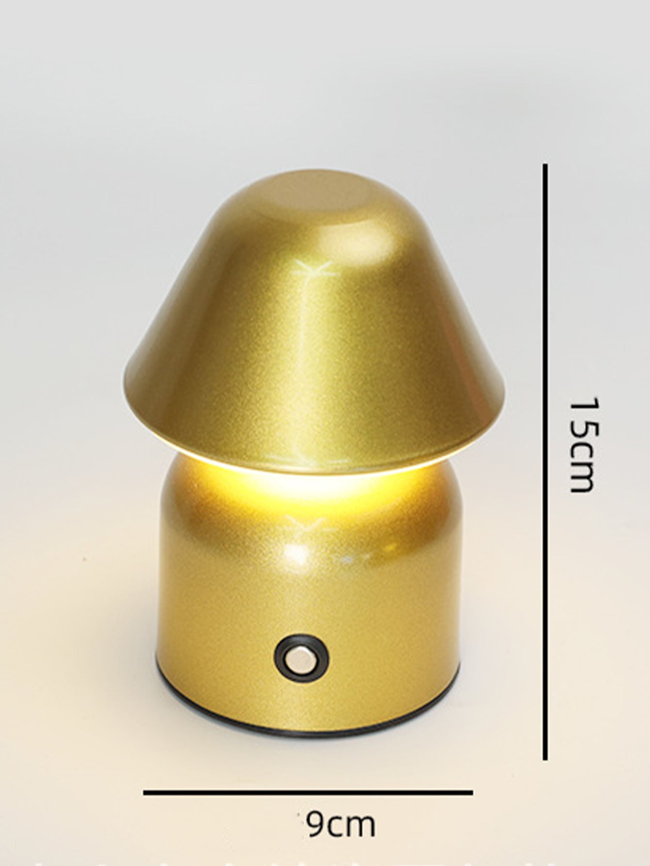 Pleated Mushroom Lamp LED