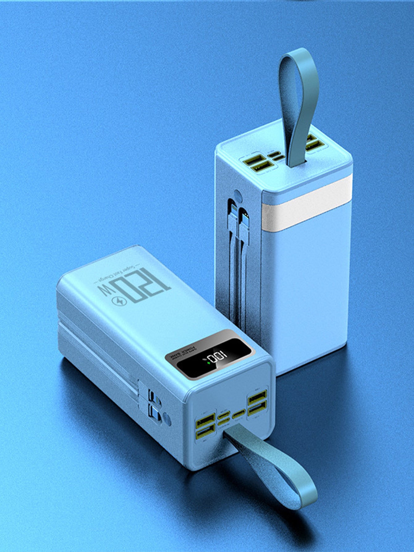 100000mAh Large Capacity Mobile Power Bank