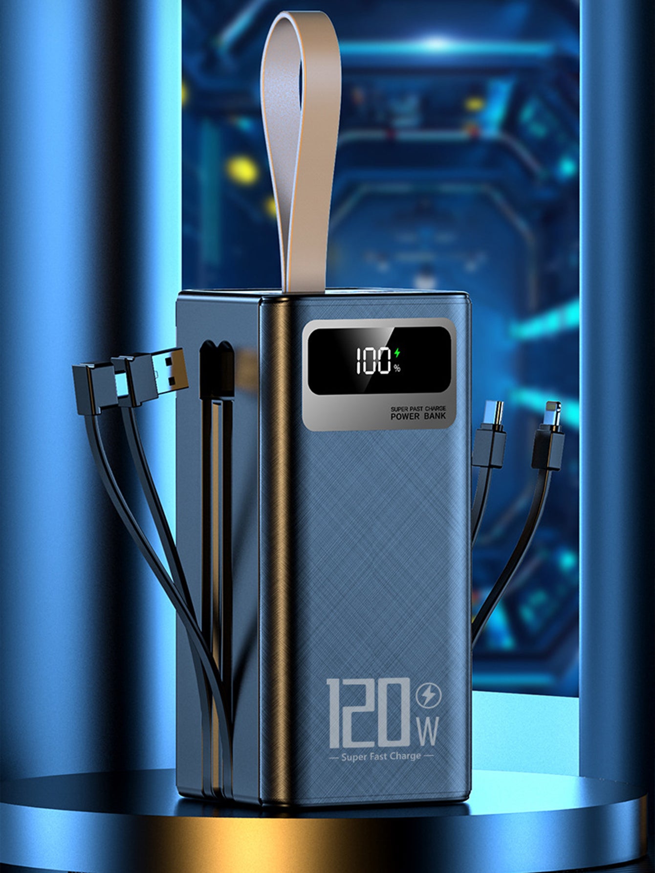 100000mAh Large Capacity Mobile Power Bank