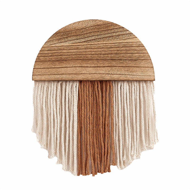 Simple tassel tapestry