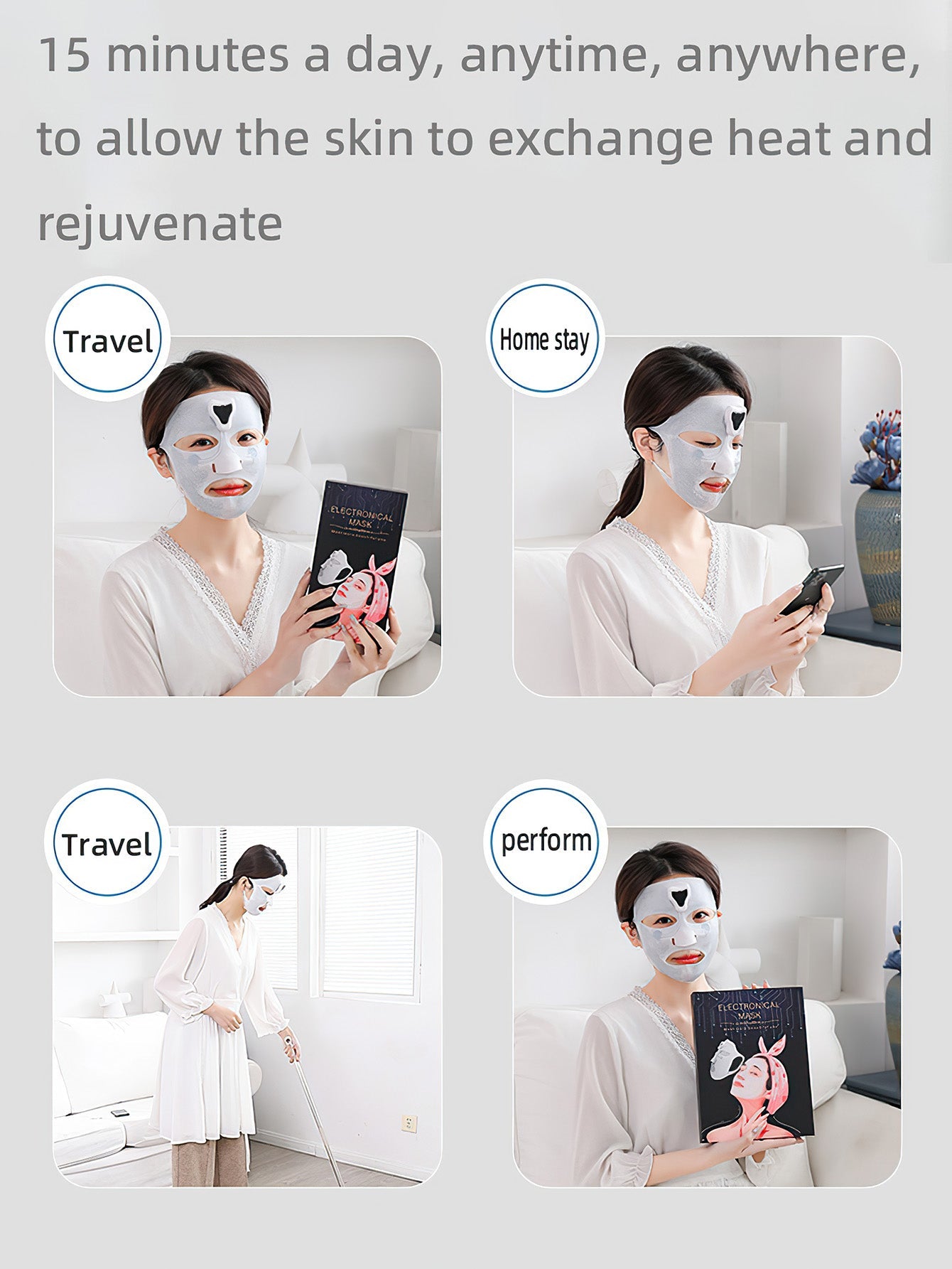 Rejuvenating Facial Hydration Mask - 2 Styles 2 Colours