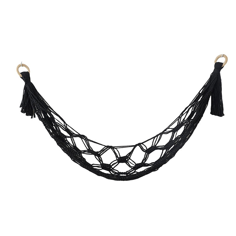 Hand-woven toy net bag