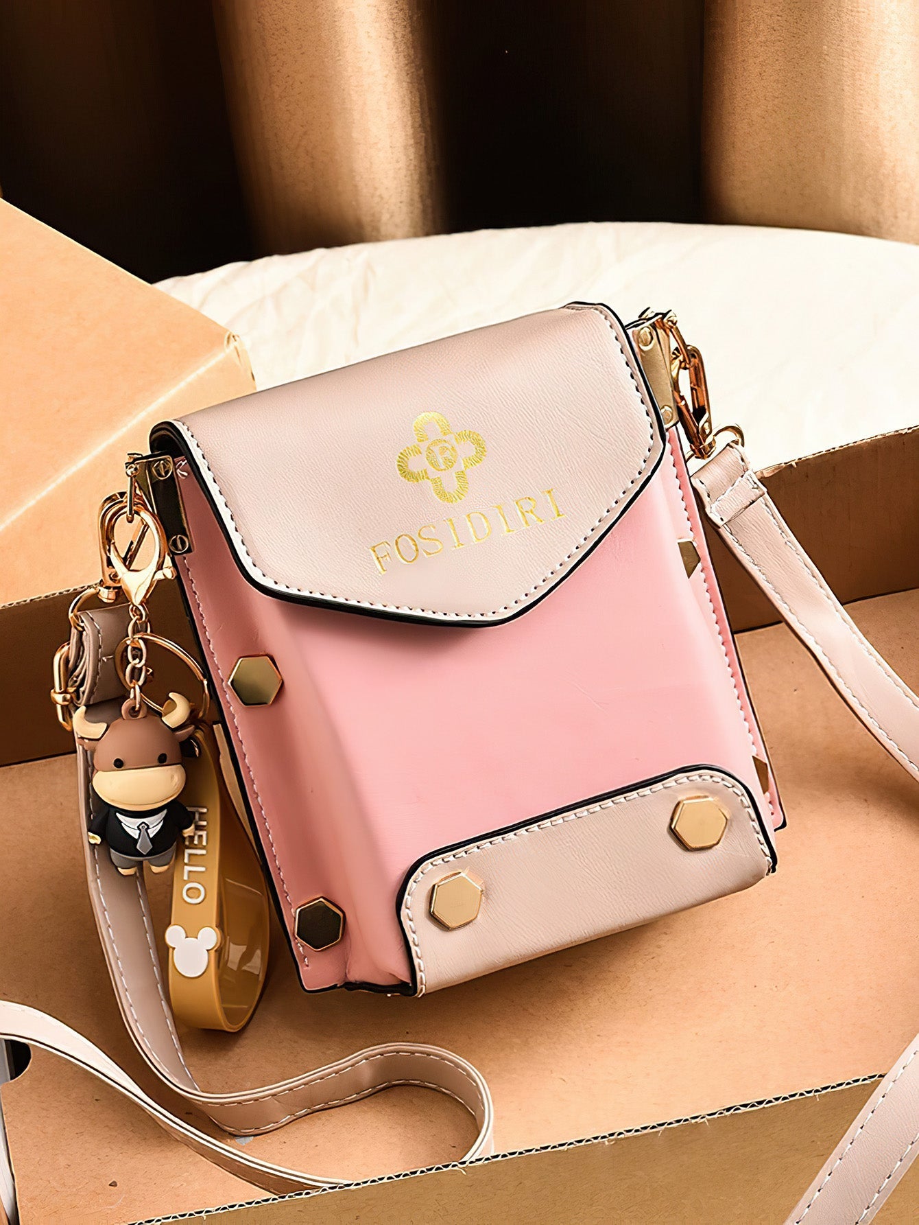 Vintage-Inspired Mini Phone Crossbody Bag: Sweet Functional - 9 Colours