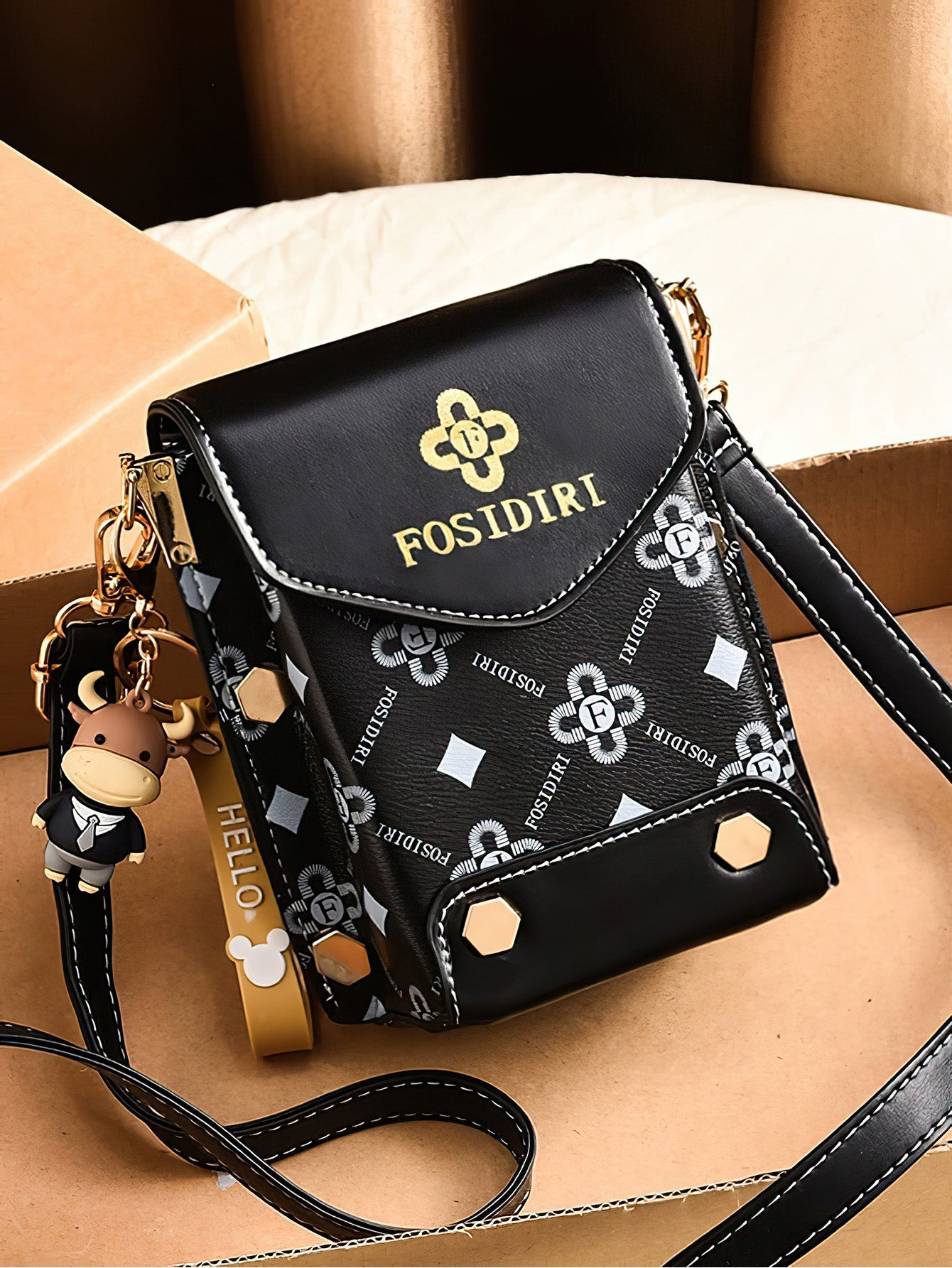 Vintage-Inspired Mini Phone Crossbody Bag: Sweet Functional - 9 Colours