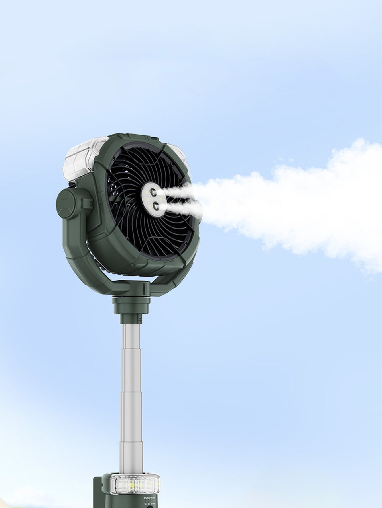 Outdoor camping spray fan