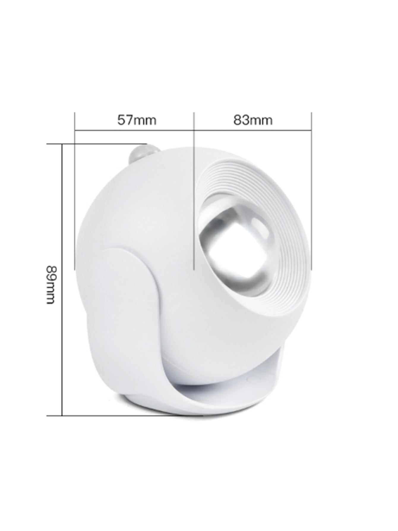 Smart induction doorplate light