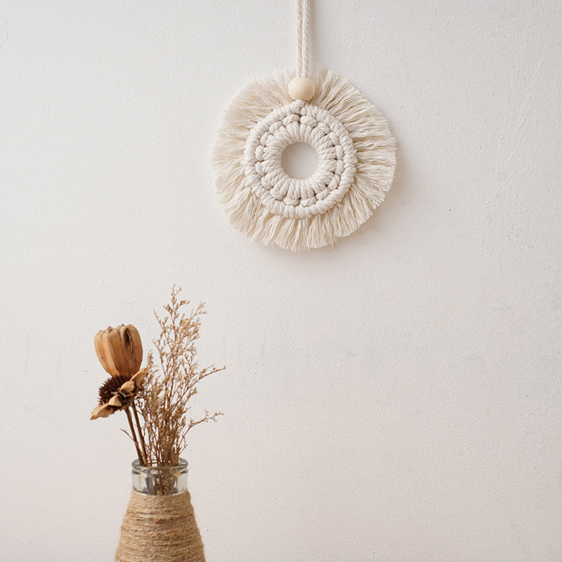 Hand-woven Bohemian ornaments