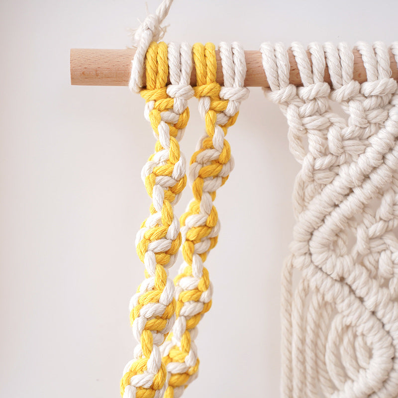 Hand-woven tapestry