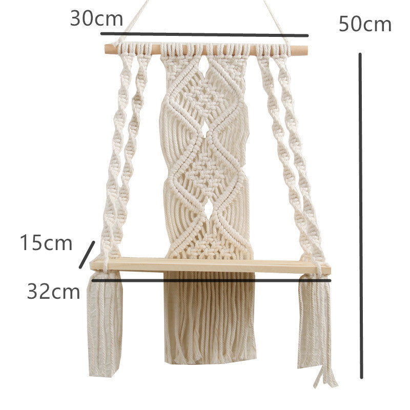 Hand-woven tapestry