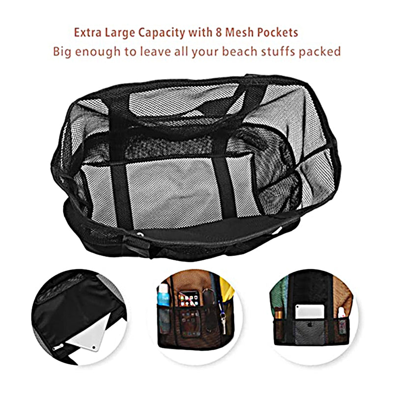 Large capacity multifunctional beach bag