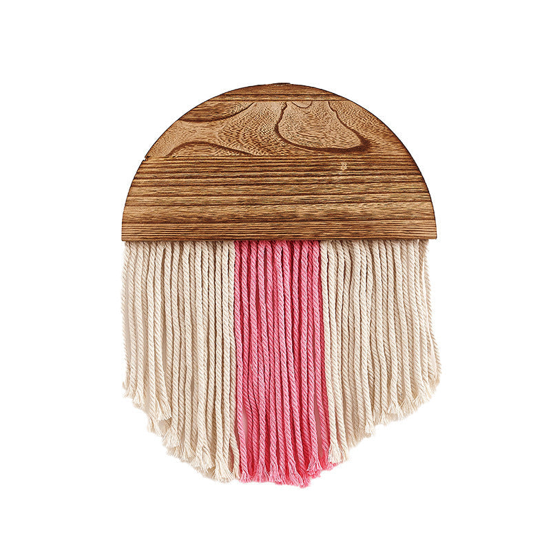 Simple tassel tapestry