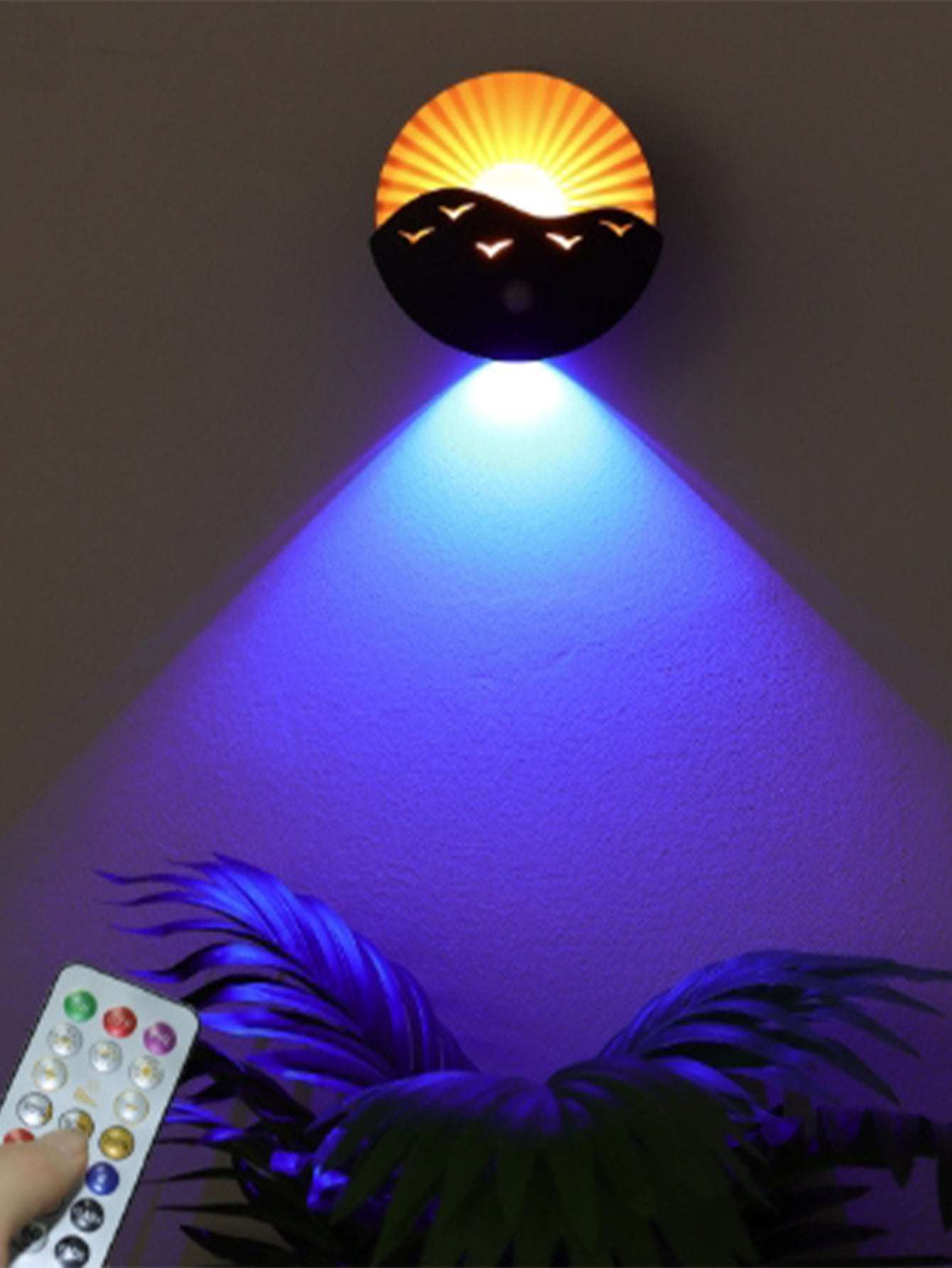 Smart induction doorplate light