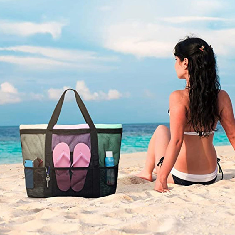Large capacity multifunctional beach bag