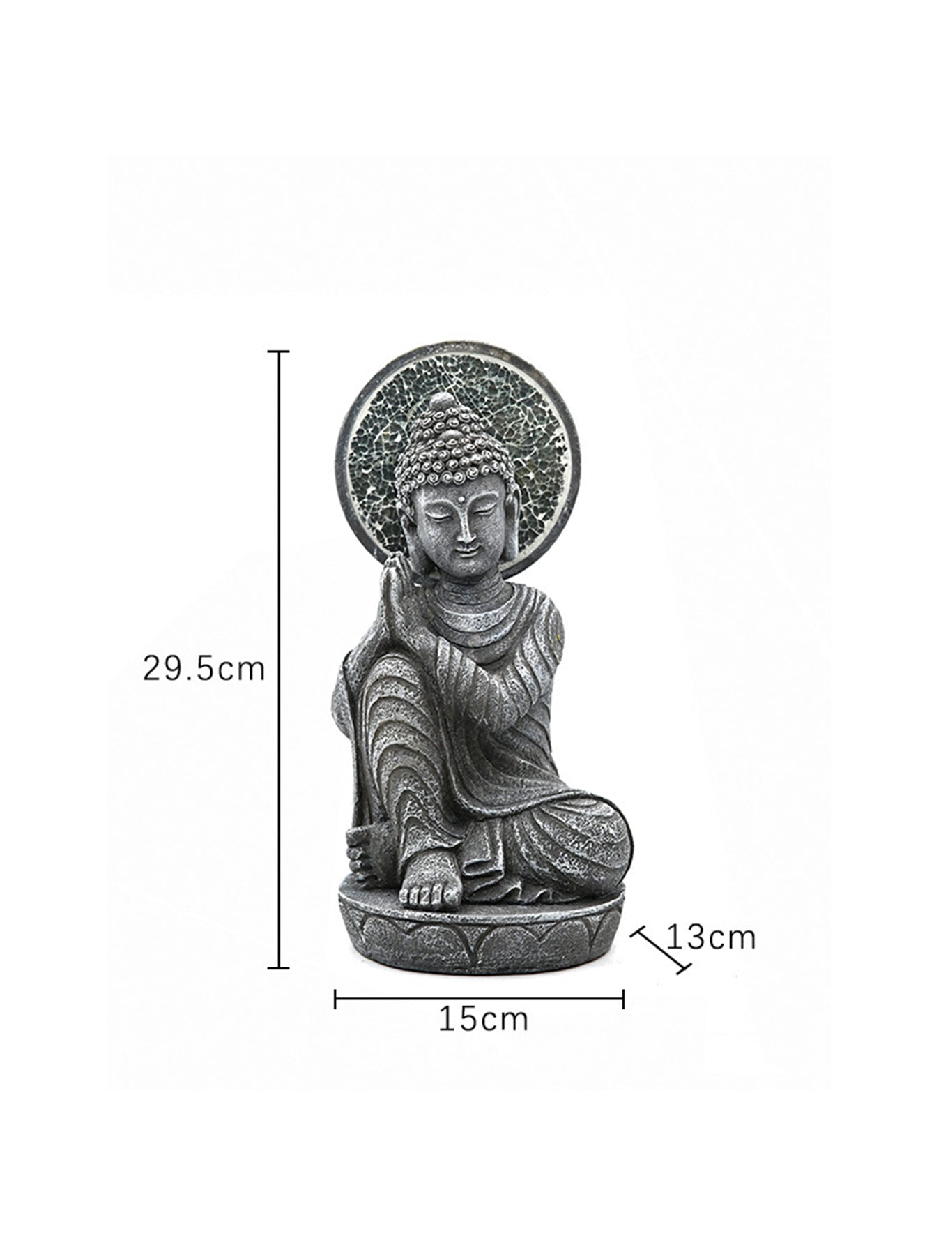 Zen Buddha Solar Ornaments