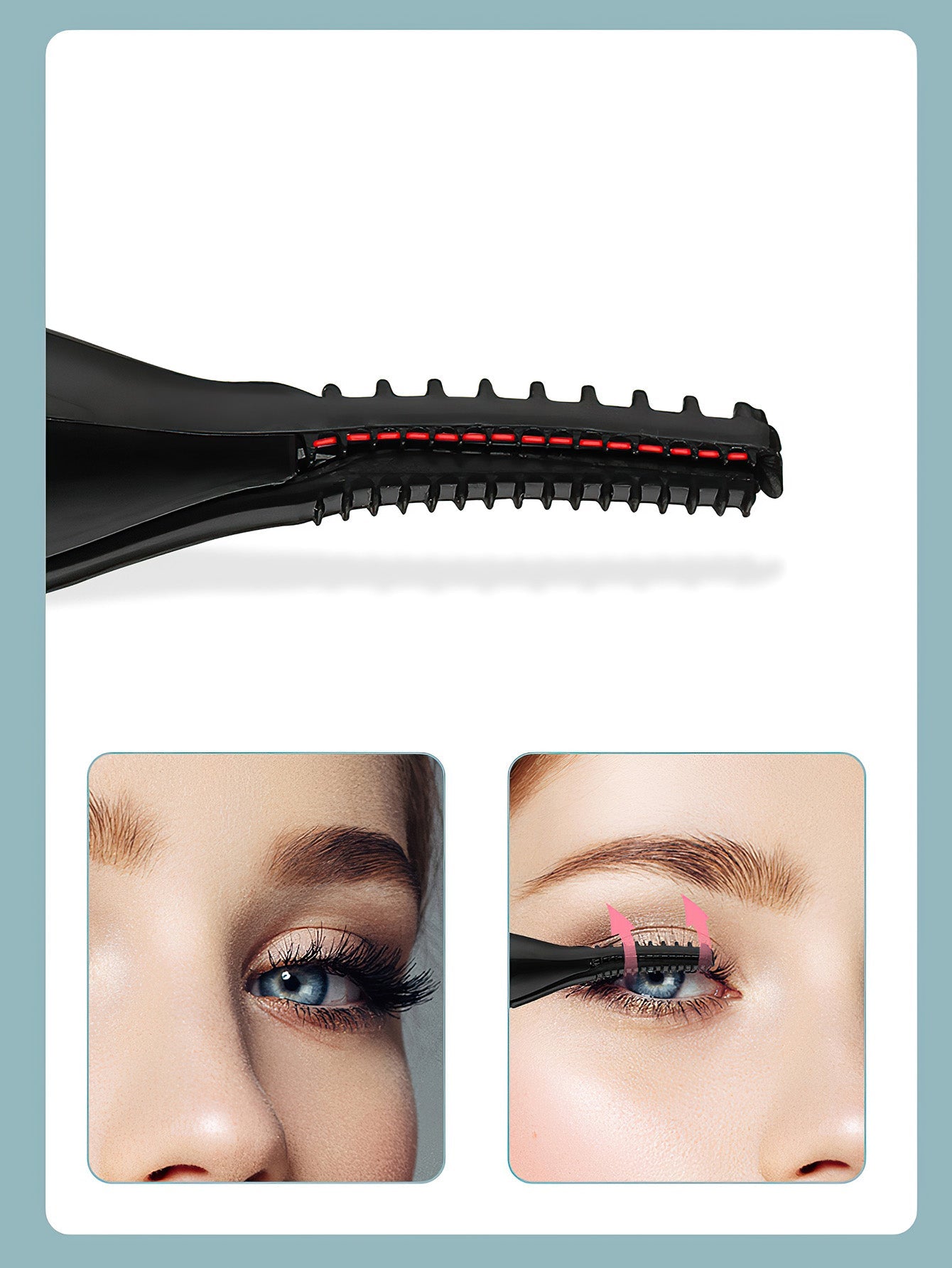 Electric Heated Eyelash Curler ¨C Long-Lasting Curling & Styling - 2 Colors