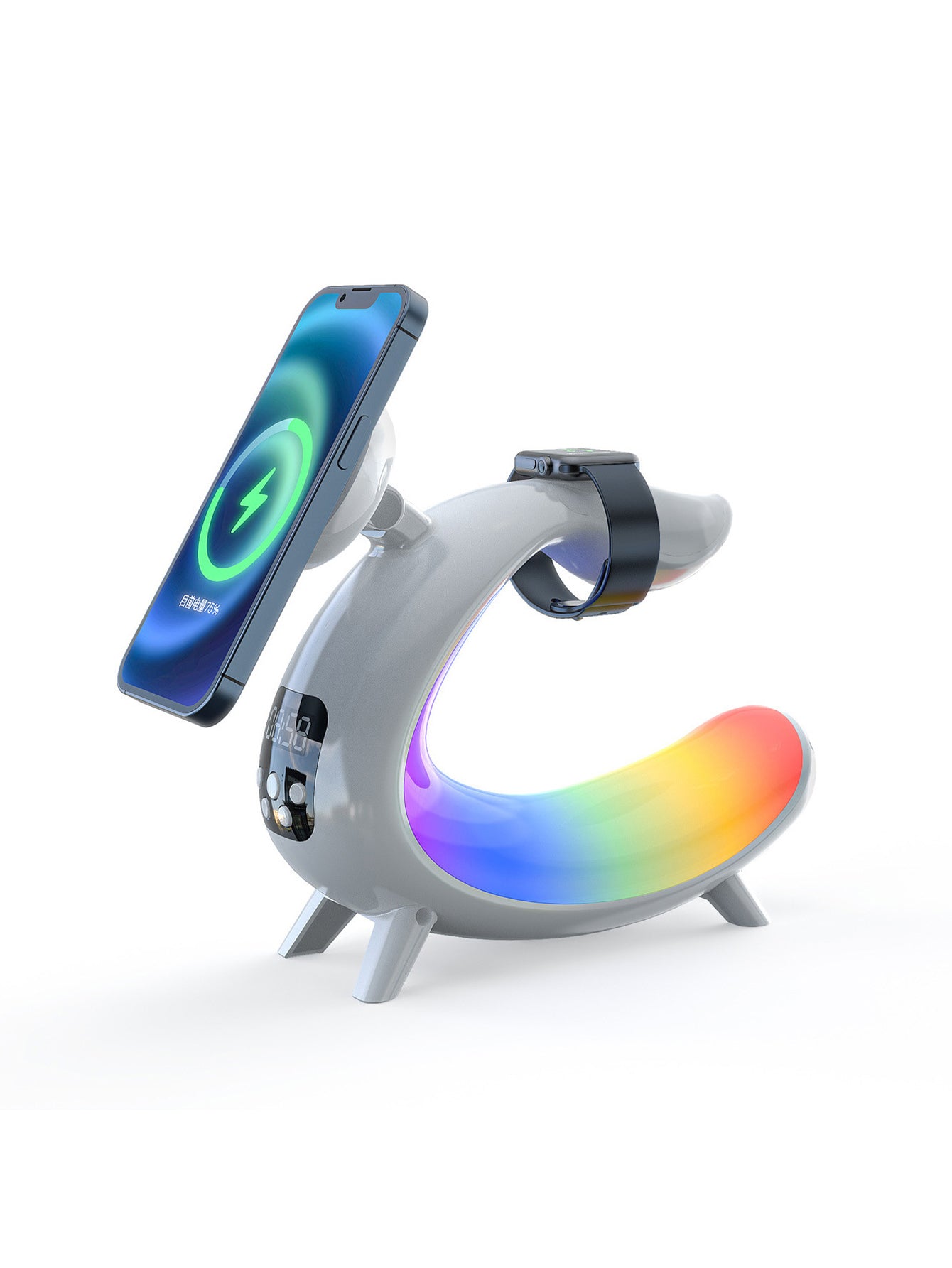 6-in-1 wireless charging night light