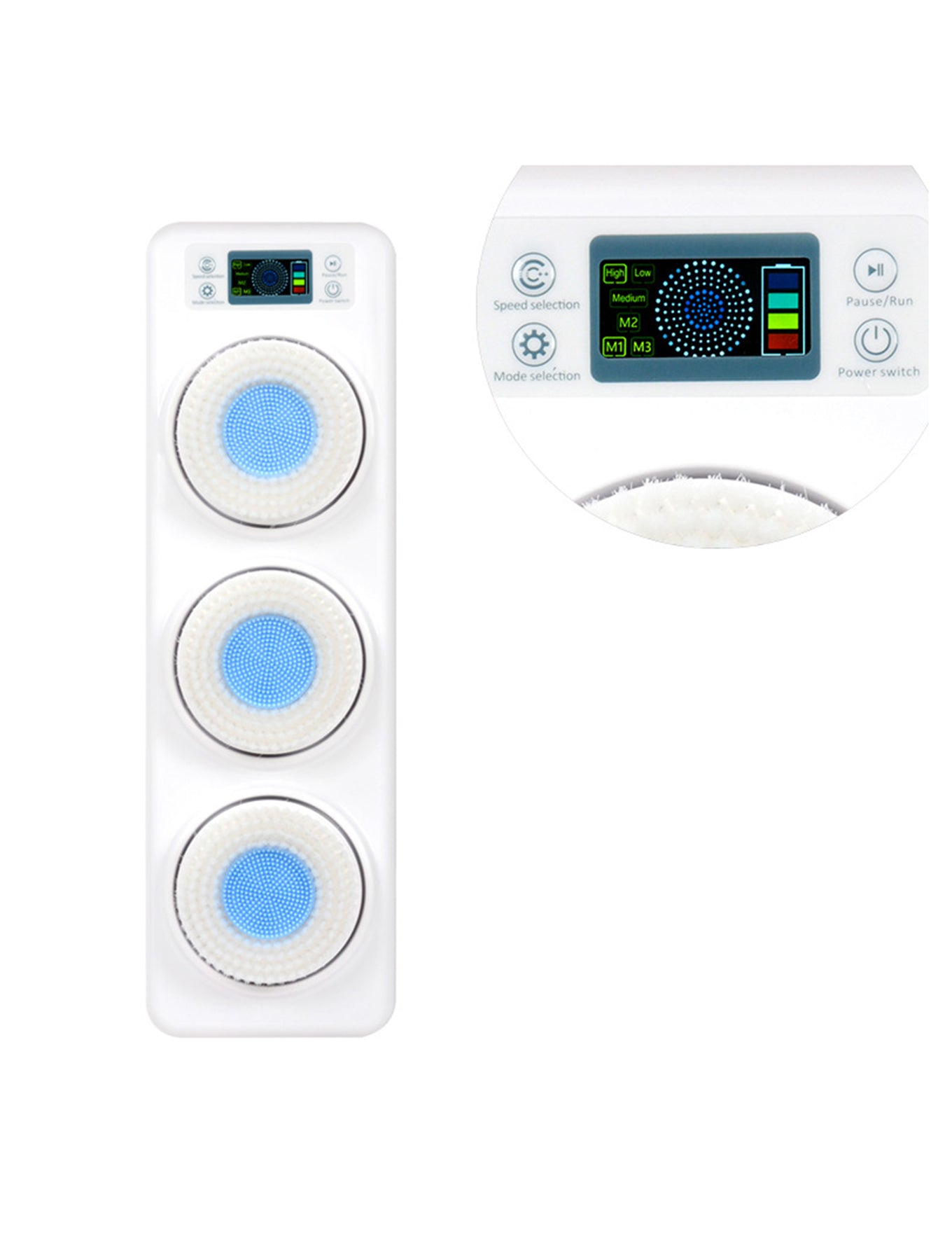 Wall-mounted smart shower machine