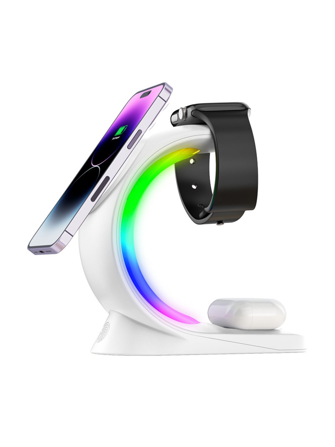 Three-in-one magnetic wireless charger