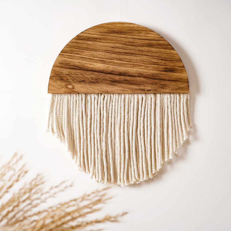 Simple tassel tapestry