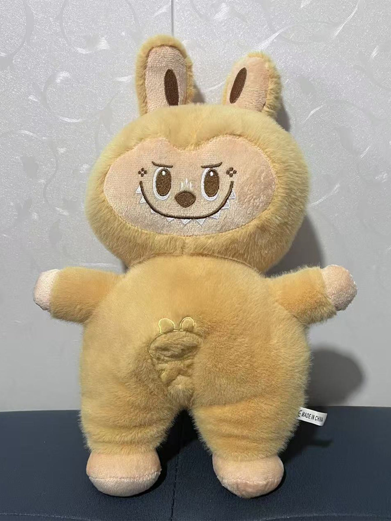 Breathing Labubu Plush Doll