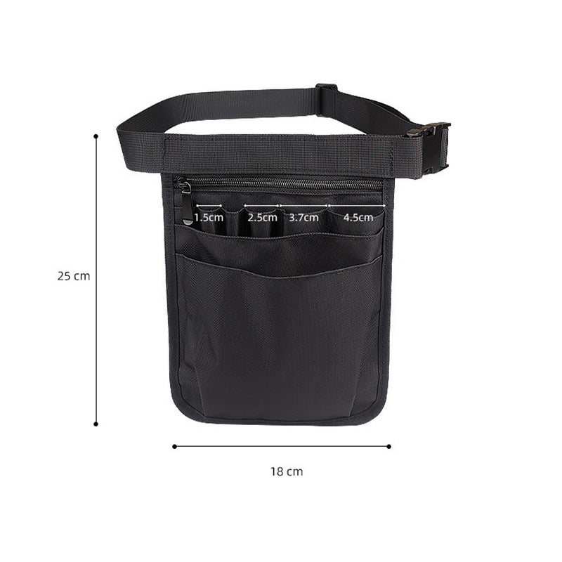 Single-shoulder tool waist bag