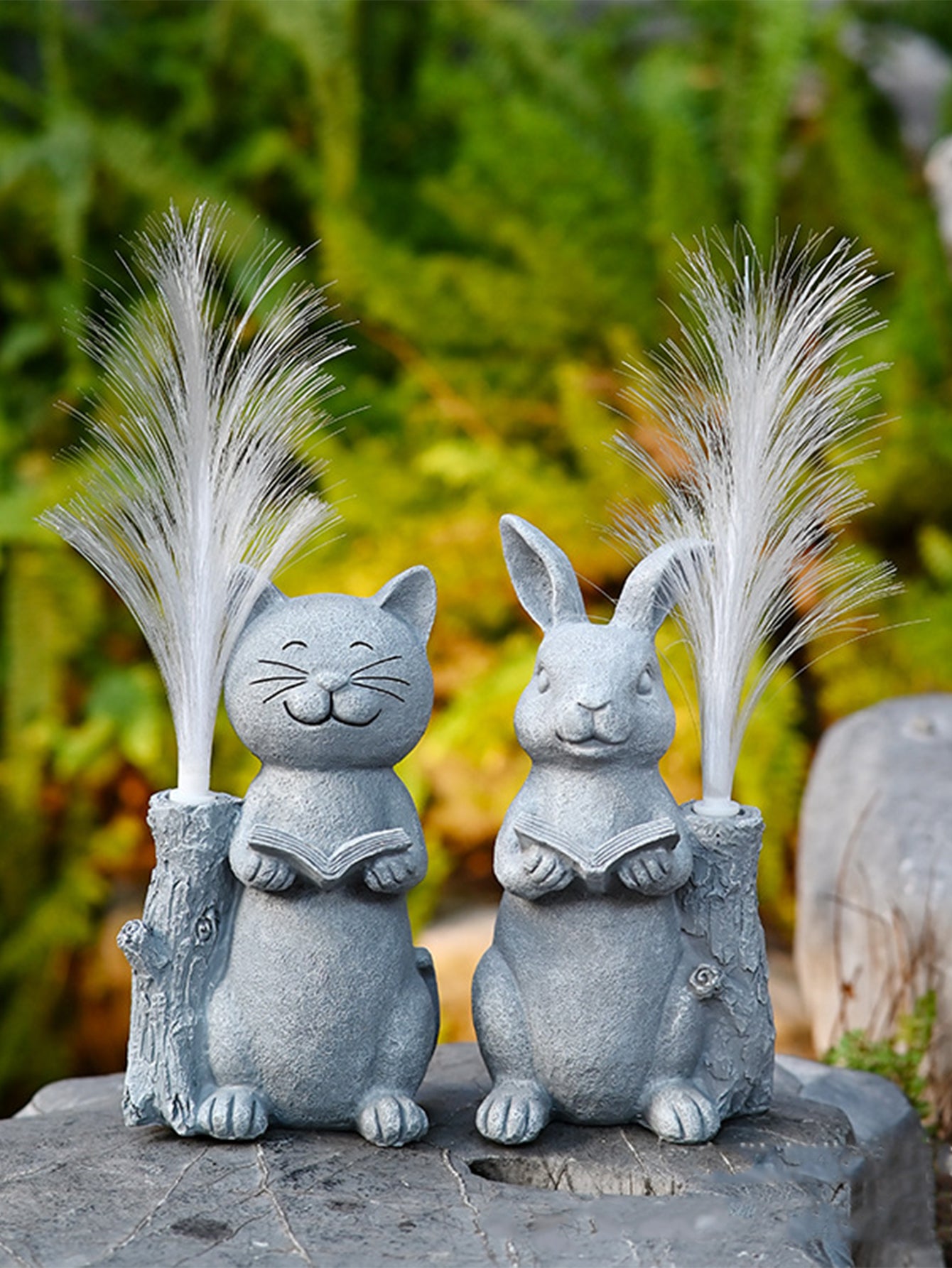 Outdoor Garden Solar Fiber Optic Animal Ornaments