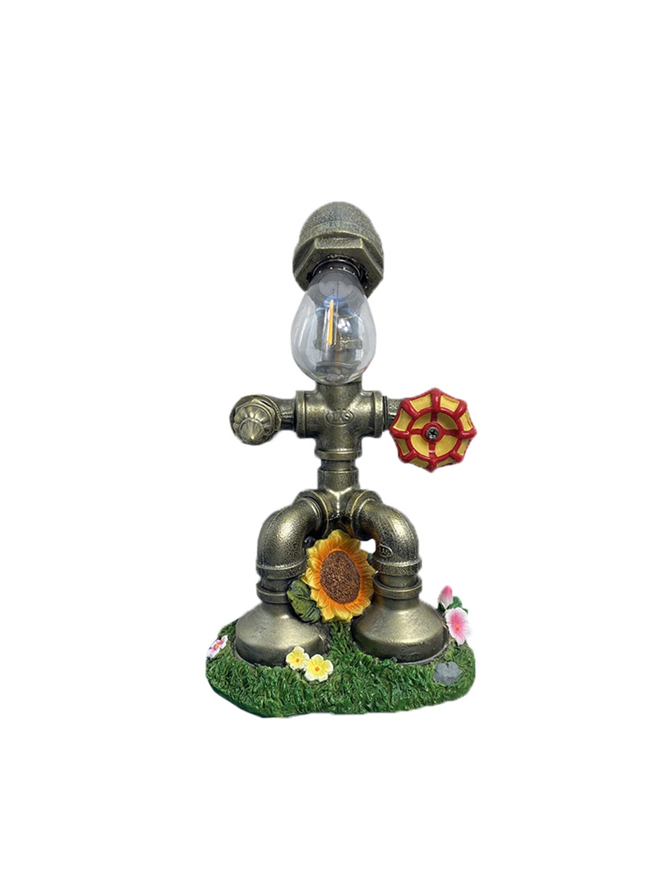 Solar Garden Statue